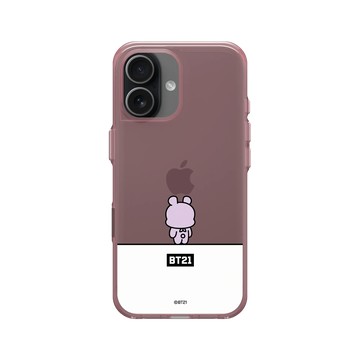 iPhone 17 Clear (相機按鈕) 晶醺玫 - BT21 - 猜猜是誰？ MANG