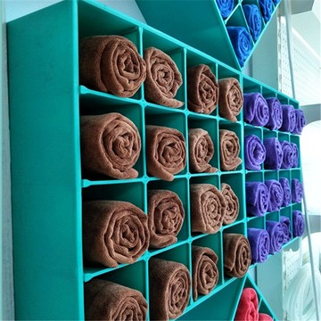 公司貨 最低價 免運 掛壁式汽車美容店毛巾格洗車店毛巾架毛巾柜汽車精洗店雜物柜收納