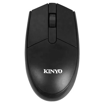 Kinyo USB光學滑鼠  KM-601  黑色