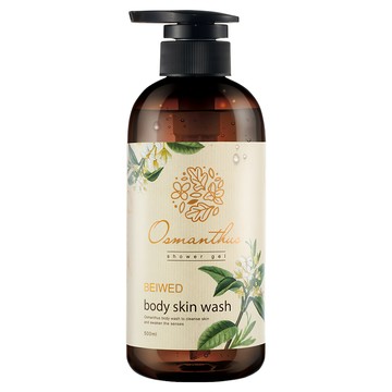 BEIWED 貝薇美學 桂花艾草沐浴露 經典桂花 清新淡雅  500ml  1瓶