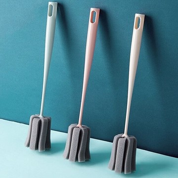 PS Mall【J116】長柄海綿刷 可掛式 杯子清潔刷