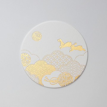 餐具 杯墊 毬兔 3入