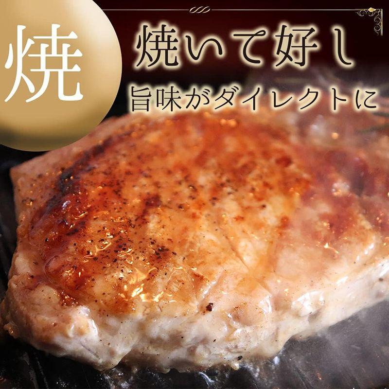 新潟県産 ブランド豚 岩船豚 極厚ロース 200g×5枚 ギフト クリーンポーク認定