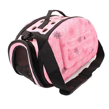 捷華 EVA外出籠 寵物日常使用  迷你號(17 x 10 x 15cm)  粉色  1個