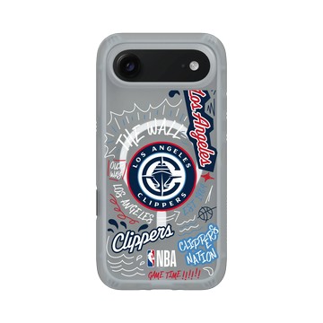 iPhone Air AirX 流變灰 - NBA - 塗鴉系列-洛杉磯快艇 Los Angeles Clippers - Graffiti