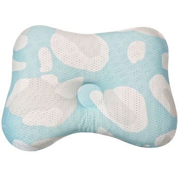 COMFi - 透氣嬰兒定型枕-(3~24個月)中間為圓形-薄荷綠 (23 x 33x3(頸部)/5(兩側)/4(頭頂)cm)