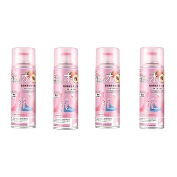 除臭除溼 【足味清】4瓶組 銀離子鞋用除臭噴霧 白桃烏龍香 鞋用除臭 除異味 分解異味