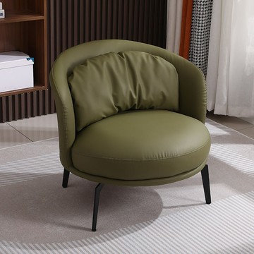 開立發票 沙發椅 單人沙發  意式極簡風沙發椅臥室陽臺小沙發單人椅輕奢工業風酒店單人沙發椅 快速出貨