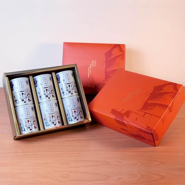 帆船牌古早味肉燥六入禮盒【正宗度小月擔仔麵本舖出品】