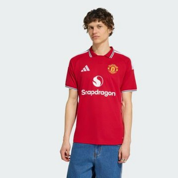 【adidas 愛迪達】 曼聯 主場短袖球衣 吸濕排汗 男 KA6871