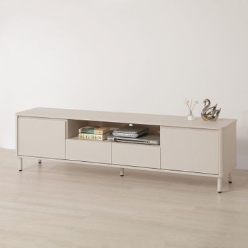 MUNA家居 曼尼亞6尺木面電視櫃    181.8X40X49.7cm