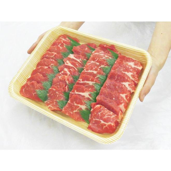 ”牛赤身 焼肉用” もも（ヒウチ） 約500g