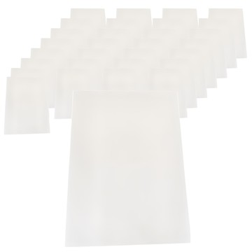 A4柔光三用電腦標籤貼紙 直角  1格  100個