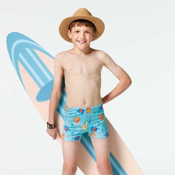 沙兒斯 兒童泳裝 四角泳褲 B622455 (6-16)