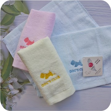 台灣製造 兒童絨面毛巾 狗狗 100%純棉毛巾 童巾 洗澡洗臉毛巾 統編 發票 特價