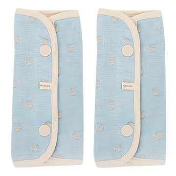 MARURU 六層紗口水揹巾 2入  北歐星空 淺藍色  1組