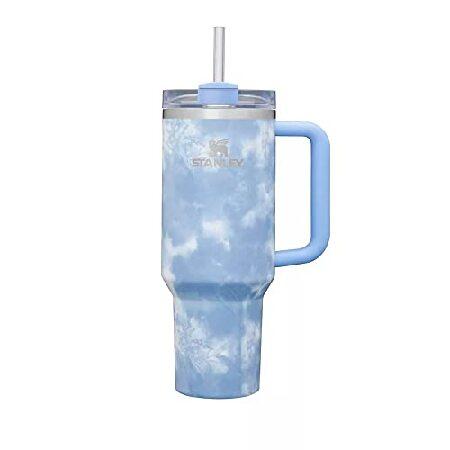 Stanley Adventure Quencher Travel Tumbler 40 oz Ocean Blue Tie Dye