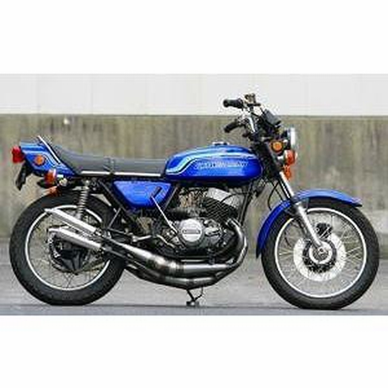 kh400 400SS チャンバー　マフラー 400SS/KH400 クロスチャンバー TYPE-1 | 株式会社ケイツー