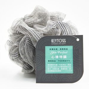 KEYTOSS 詰朵斯 環境商品-竹炭添加SPA 沐浴球 鍛帶