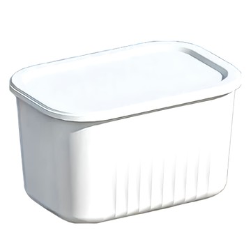 小麥購物 北歐風收納箱  小(24.5 x 16.5 x 14cm)  白色  1組