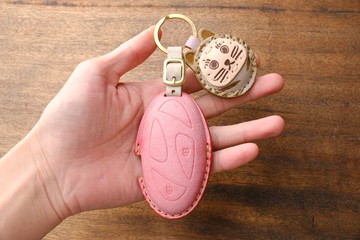 現代 Santa fe / Tucson L 汽車鑰匙皮套  venue ioniq 也可【客