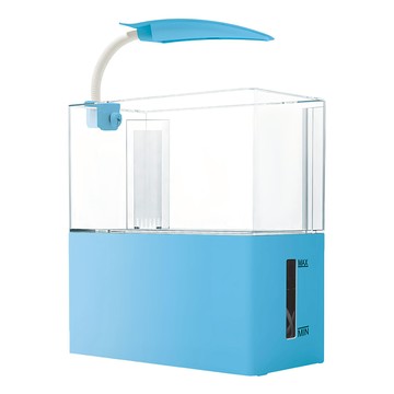 Crabaqua 小螃蟹 五色開放底部過濾缸  18 x 9.5 x 18.5cm  藍色  1個