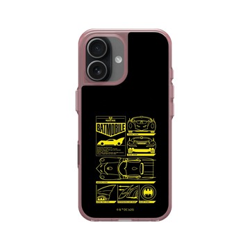 iPhone 17 Clear (相機按鈕) 晶醺玫 - Batman 蝙蝠俠 - 蝙蝠車