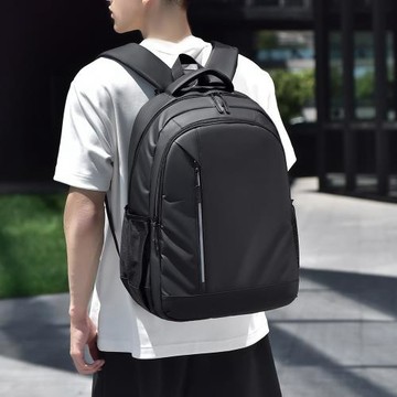 通勤時尚雙肩包大容量電腦背包休閑旅行背包學生防水背包可印logo