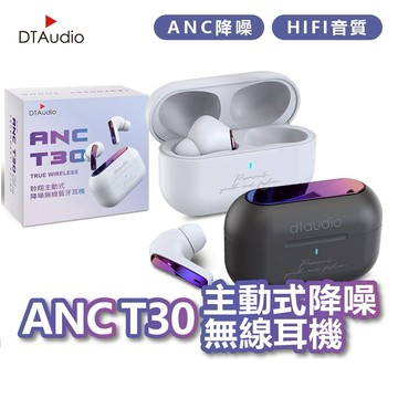 聆翔T30 ANC主動式降噪無線耳機 HIFI音質 藍芽耳機 翻譯耳機 藍牙耳機 降躁耳機 不分廠牌通用 聆翔旗艦店