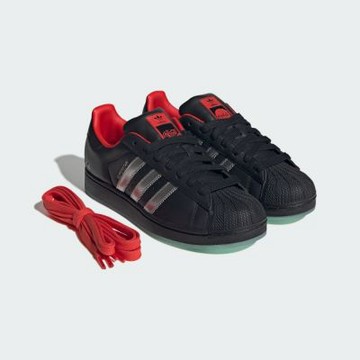 【adidas 愛迪達】 COCA COLA X SUPERSTAR II 運動休閒鞋 貝殼鞋 男鞋/女鞋 - Originals KH6891