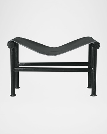 Saddle Leather Sling Stool
