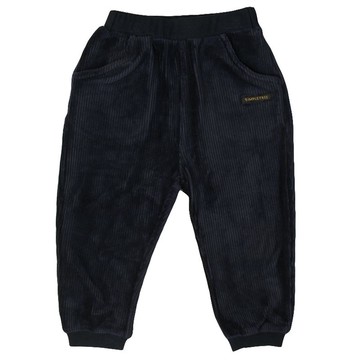 akachan honpo - 10分蓬蓬褲-燈心絨-深藍色