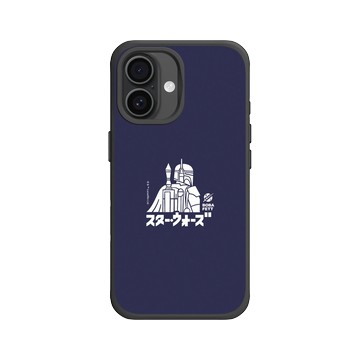 iPhone 16 SolidX 黑 - 迪士尼-星際大戰 Star Wars - 波巴費特-日文字系列