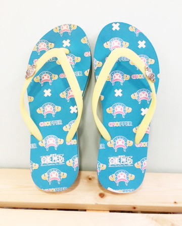 【震撼精品百貨】One Piece_海賊王~喬巴成人正版夾腳拖鞋藍色*13006
