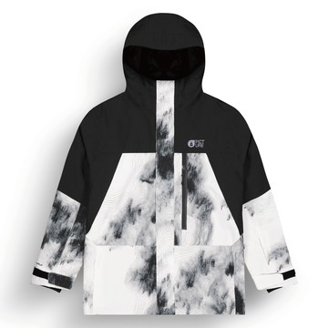 PICTURE 男防水透濕滑雪外套【黑-印花雪花】Jomoh JKT MVT0576 (S-XL)