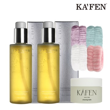 【KAFEN卡氛】277 LAB洗卸毛孔呼吸潔顏凝露160ml 贈 KF純淨卸妝膏X1+手腕帶X2(隨機)