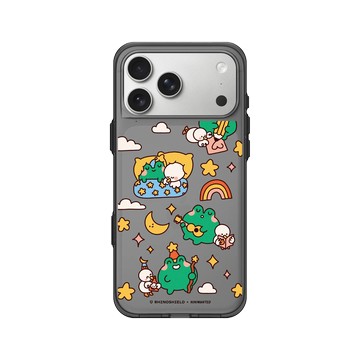 iPhone 17 Pro Max Clear (相機按鈕) 酷墨灰 - Niniwanted - Best Friends