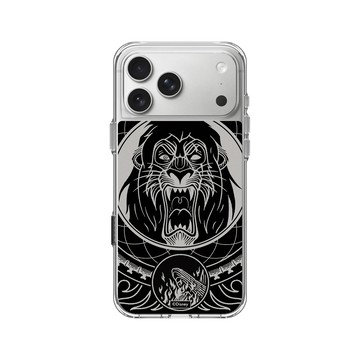 iPhone 17 Pro Max Clear Case（相機按鈕） 透明 - Disney Villains - 獅子王 — 刀疤咆哮