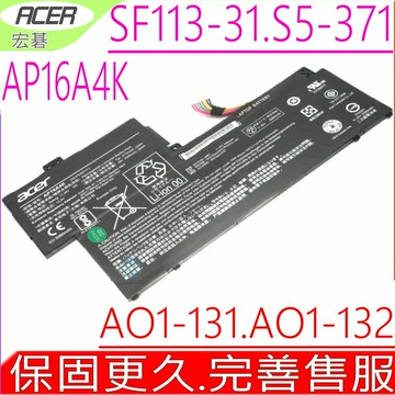 ACER AP16A4K 電池(原裝)-宏碁 S5-371 Swift 1 SF113-31 Aspire One 11 AO1-131 AO1-132 3ICP468111 KT00304003