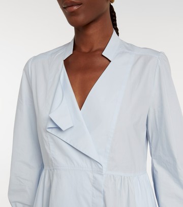 Dorothee Schumacher Ruffled cotton poplin shirt dress