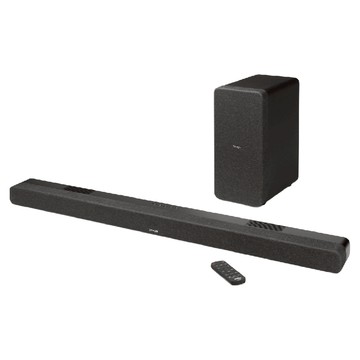 DENON 天龍 3.1.2 聲道 Dolby Atmos Soundbar 兩件式家庭劇院  DHTS517BKE3  黑色  1組