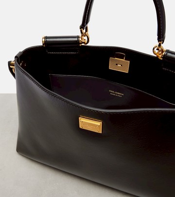 Dolce & Gabbana Vittoria leather tote bag