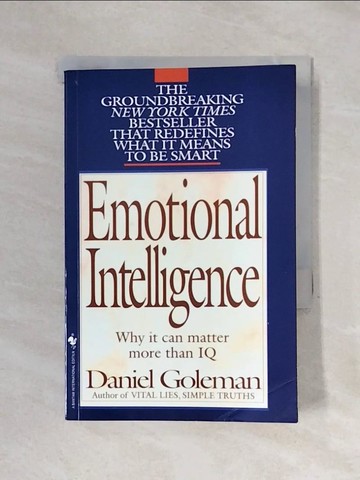 【書寶二手書T1／心理_X5E】EMOTIONAL INTELLIGENCE_GOLEMAN, DANIEL