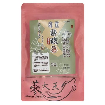 蔘大王 菊苣解酸茶包 3D立體切片 無烘烤除菌 台灣製造  6g  10個  1包
