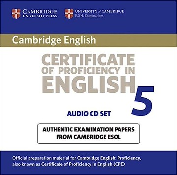 Cambridge Certificate of Proficiency in English 5 Audio CDs (2) (1版) ESOL  Cambridge
