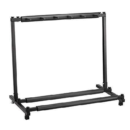 Miwayer Multi Guitar Stands Floor Holds up to Multiple Guitars Black Portable Universal Display Rack for Classical Acoustic