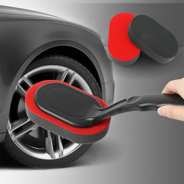 輪胎上油海綿刷 海綿3入 輪胎海綿  輪胎刷 輪胎海綿刷 輪胎上蠟棉 輪胎蠟海綿 輪胎蠟刷【CN0301】普特汽車精品