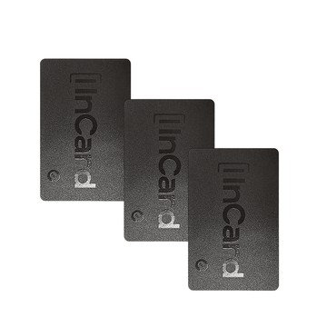 InCard Finder雙系統超薄卡型定位器 3入組