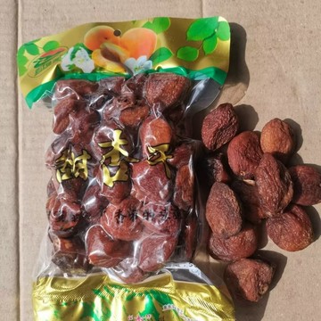 新疆特產 伊利甜杏幹 樹上自然吊幹杏 純天然大醜杏 無添加500果乾 杏乾 純幹杏 水果幹