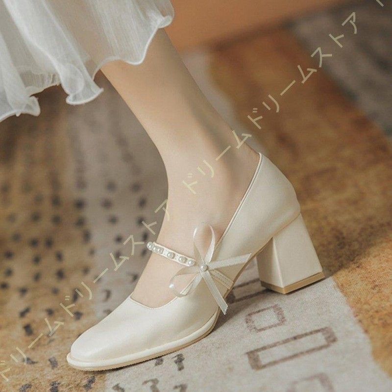 パンプスデート結婚式痛くない疲れない靴女子会パーティースクエアトゥ大きいサイズ2525 5263l4l5lローヒール太ヒール5センチヒール 通販 Lineポイント最大0 5 Get Lineショッピング